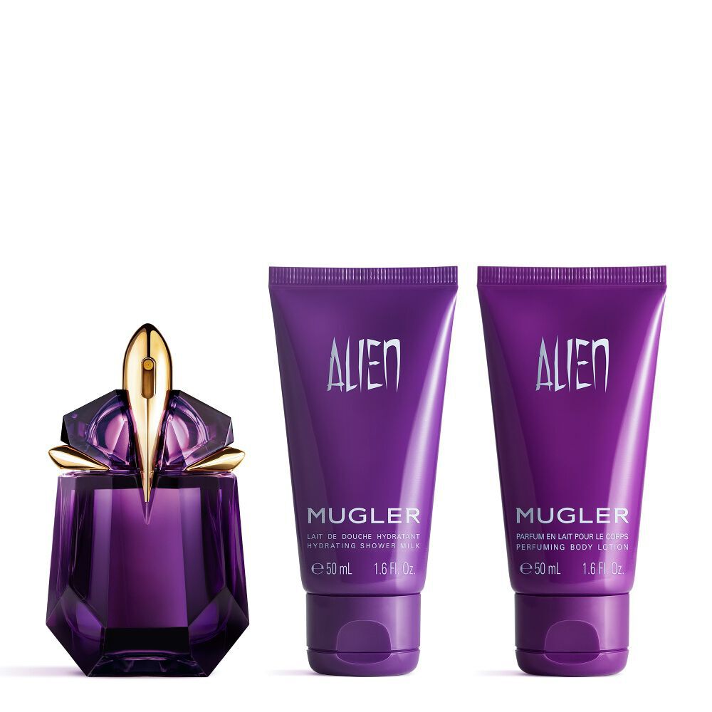MUGLER ALIEN ギフトセット Get your Alien Eau De Parfum Duo with 10 ml & Body Lotion