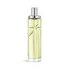 New Starlicious Pistachio Praline packshot, a crystal-clear bottle filled with pale green juice which captures the summer light in a carved shooting star, its facets shining bright beneath a sleek silver cap.