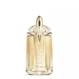 Alien Goddess perfume bottle on a light gray background