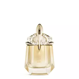 Alien Goddess perfume bottle on a light gray background
