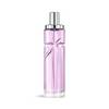 New Starlicious Berry Liorice packshot, a crystal-clear bottle filled with a light pink juice which captures the summer light in a carved shooting star, its facets shining bright beneath a sleek silver cap.