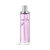 New Starlicious Berry Liorice packshot, a crystal-clear bottle filled with a light pink juice which captures the summer light in a carved shooting star, its facets shining bright beneath a sleek silver cap.