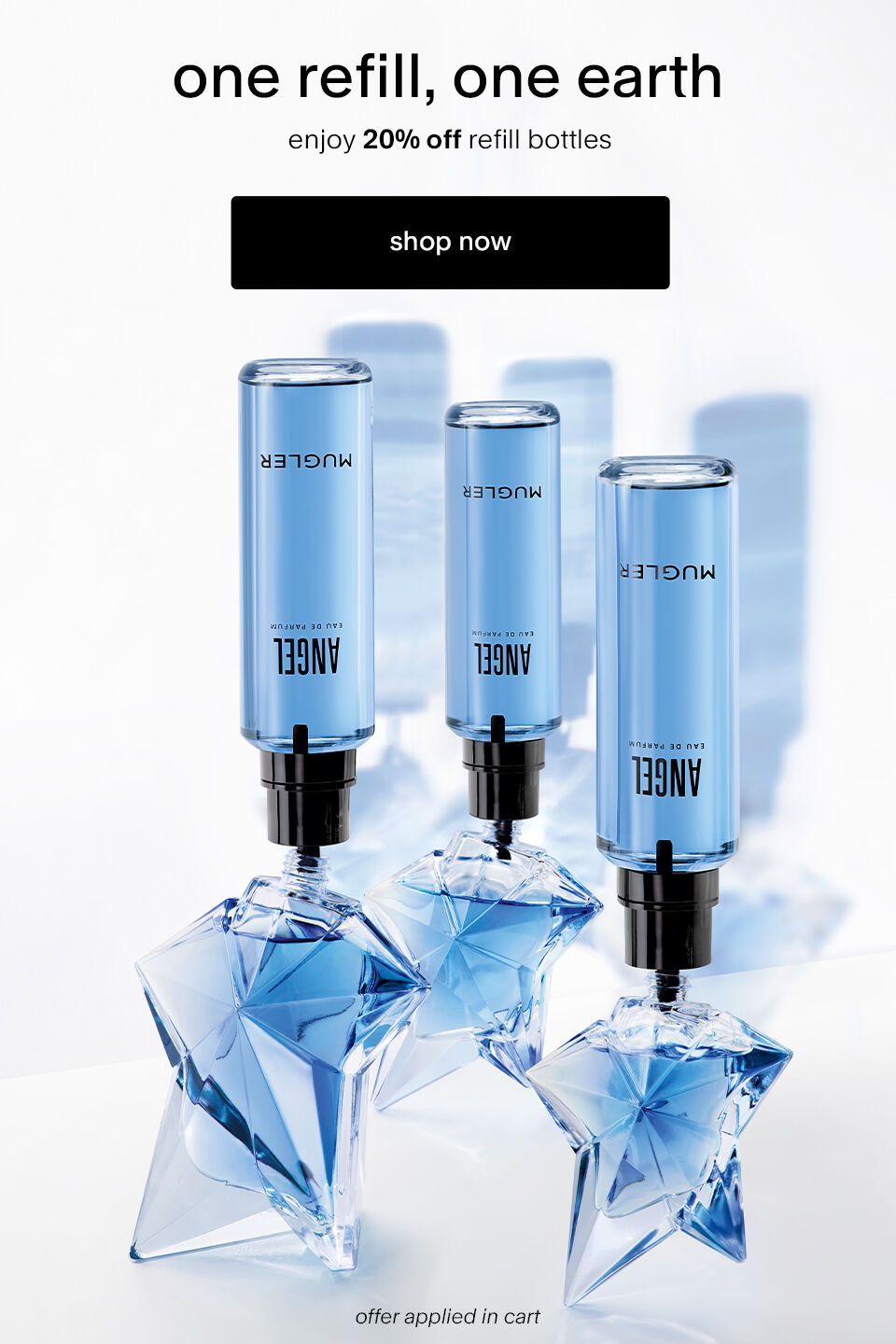 ENJOY 20% OFF REFILL BOTTLES