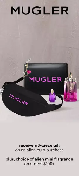 3-piece Gift + deluxe mini fragrance with purchase 