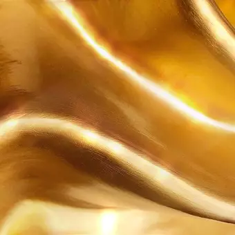 metallic gold