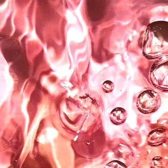 pink bubbles