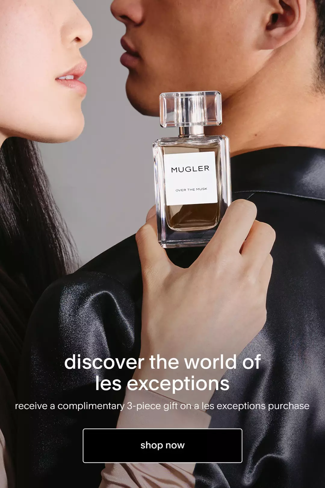 Discover the world of Les Exceptions. Receive a complimentary 3-piece gift on a les exceptions purchase. shop now