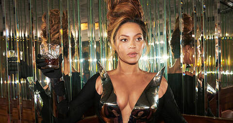 Beyonce Wears Custom Mugler For The Release Of The 'Renaissance' Album