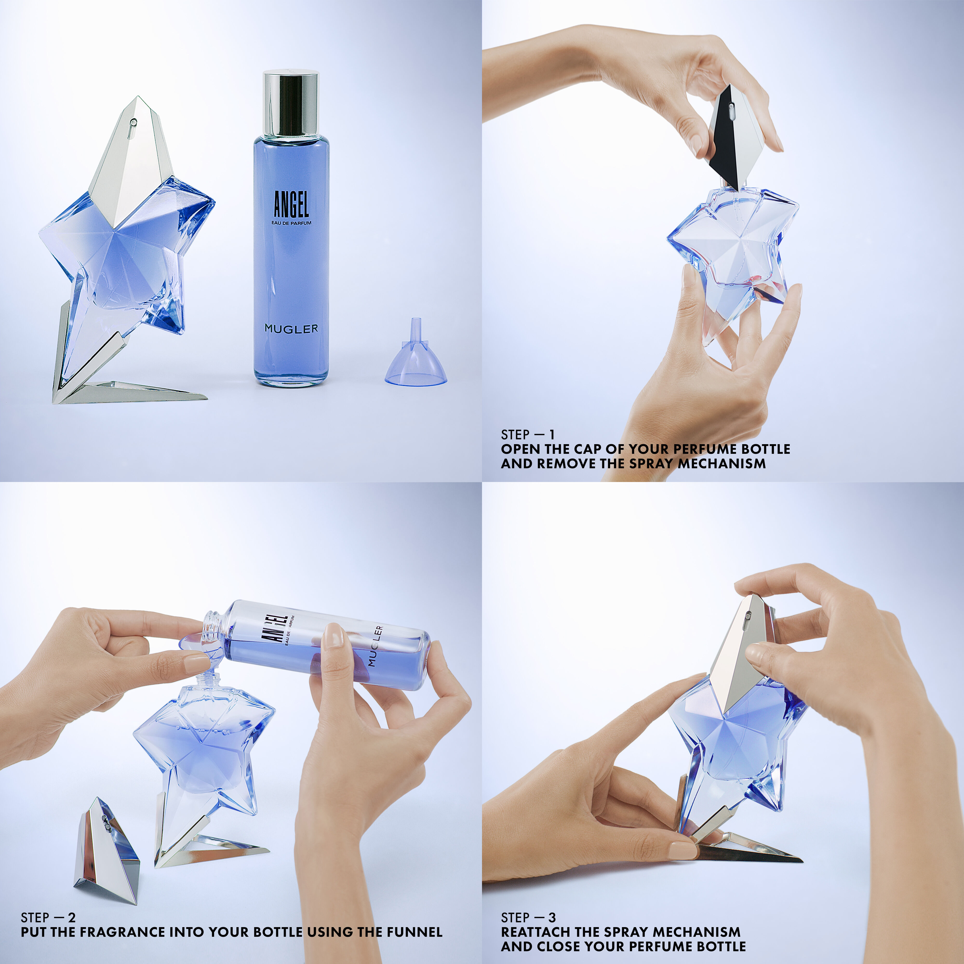 Angel Eau de Parfum Refill Bottle - MUGLER
