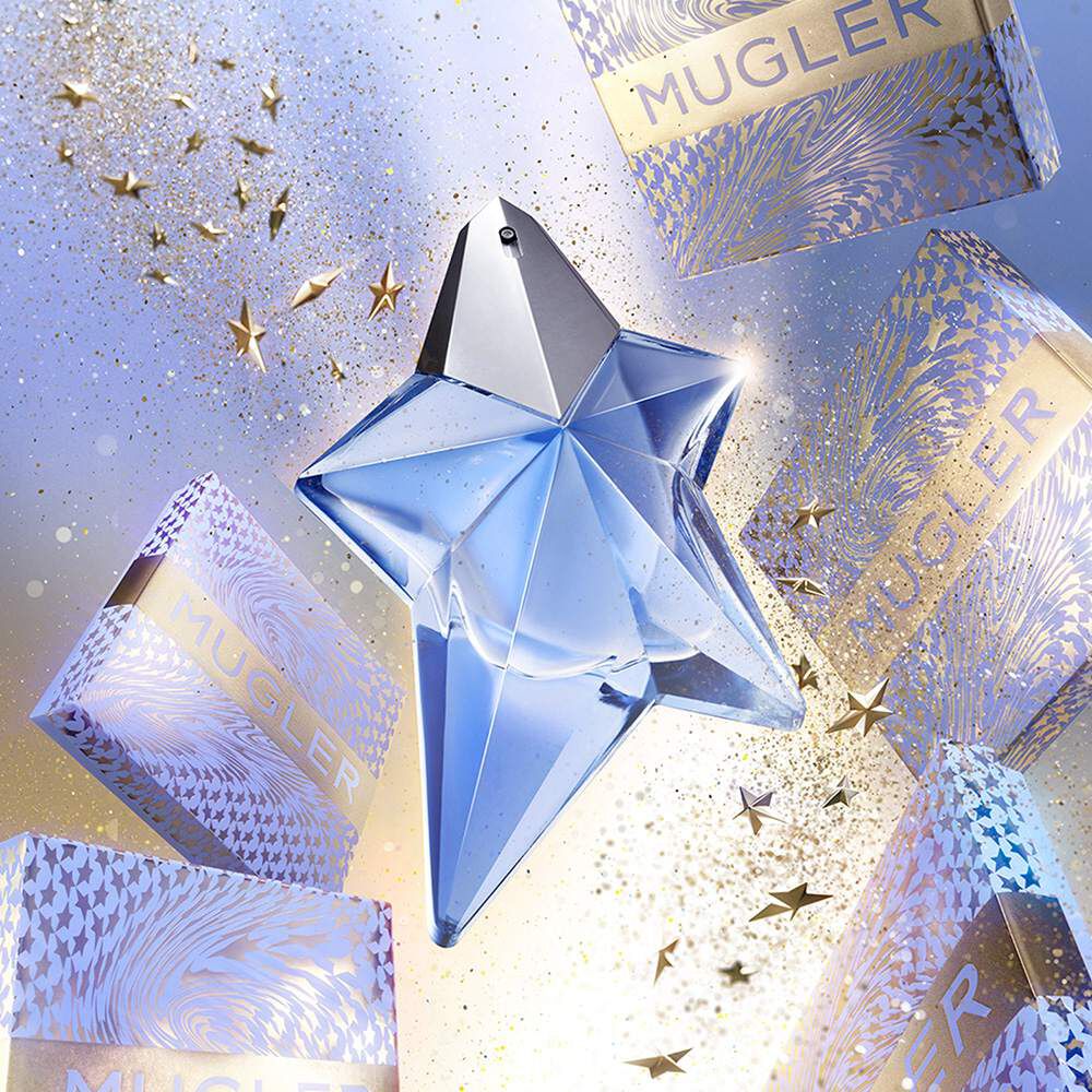 Mugler Angel Eau De Parfum Luxury Gift Set 4 Piece Perfume & Body Set