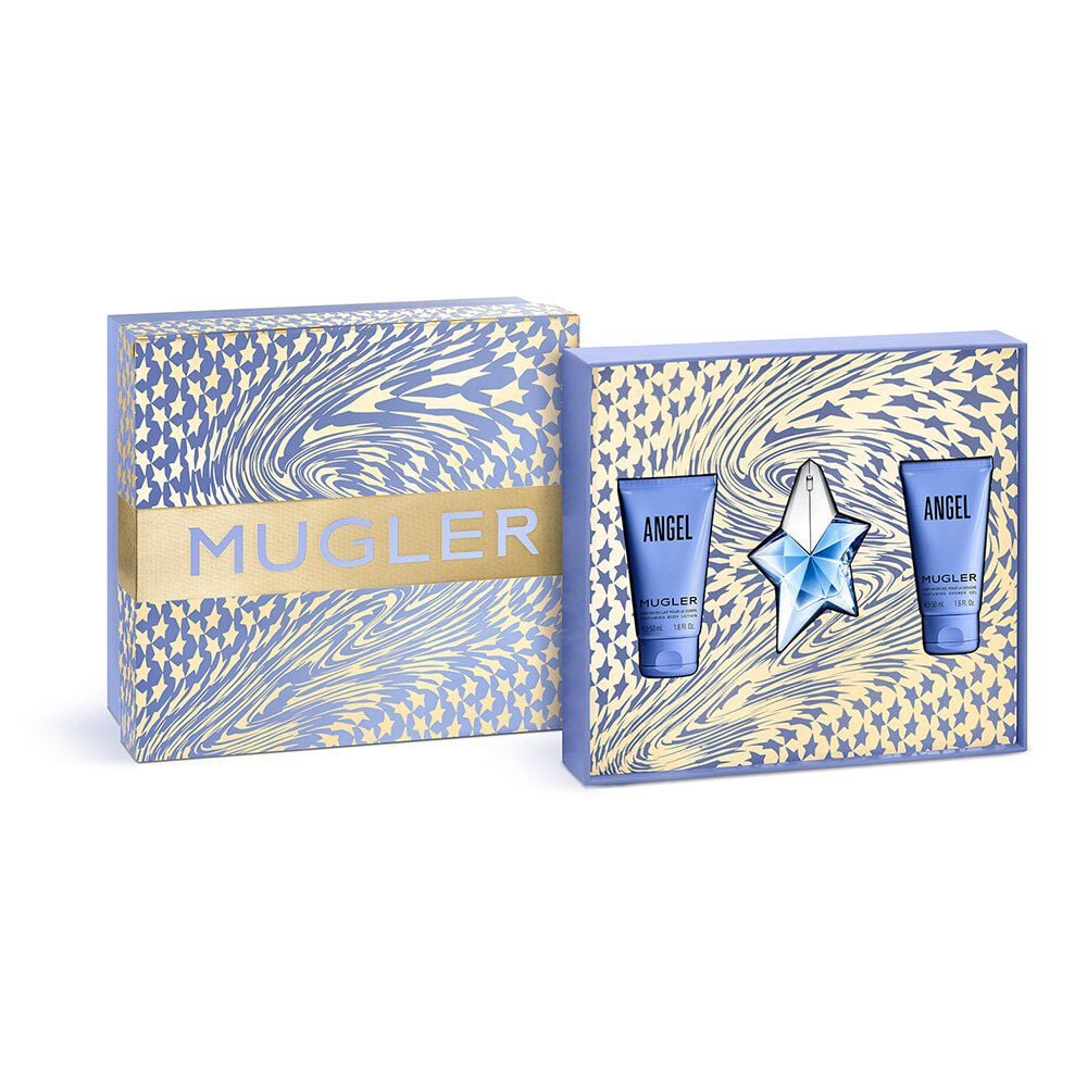 Mugler Angel Eau de Parfum Essentials Gift Set 3-Piece Fragrance Body Set Womens Perfume 105$