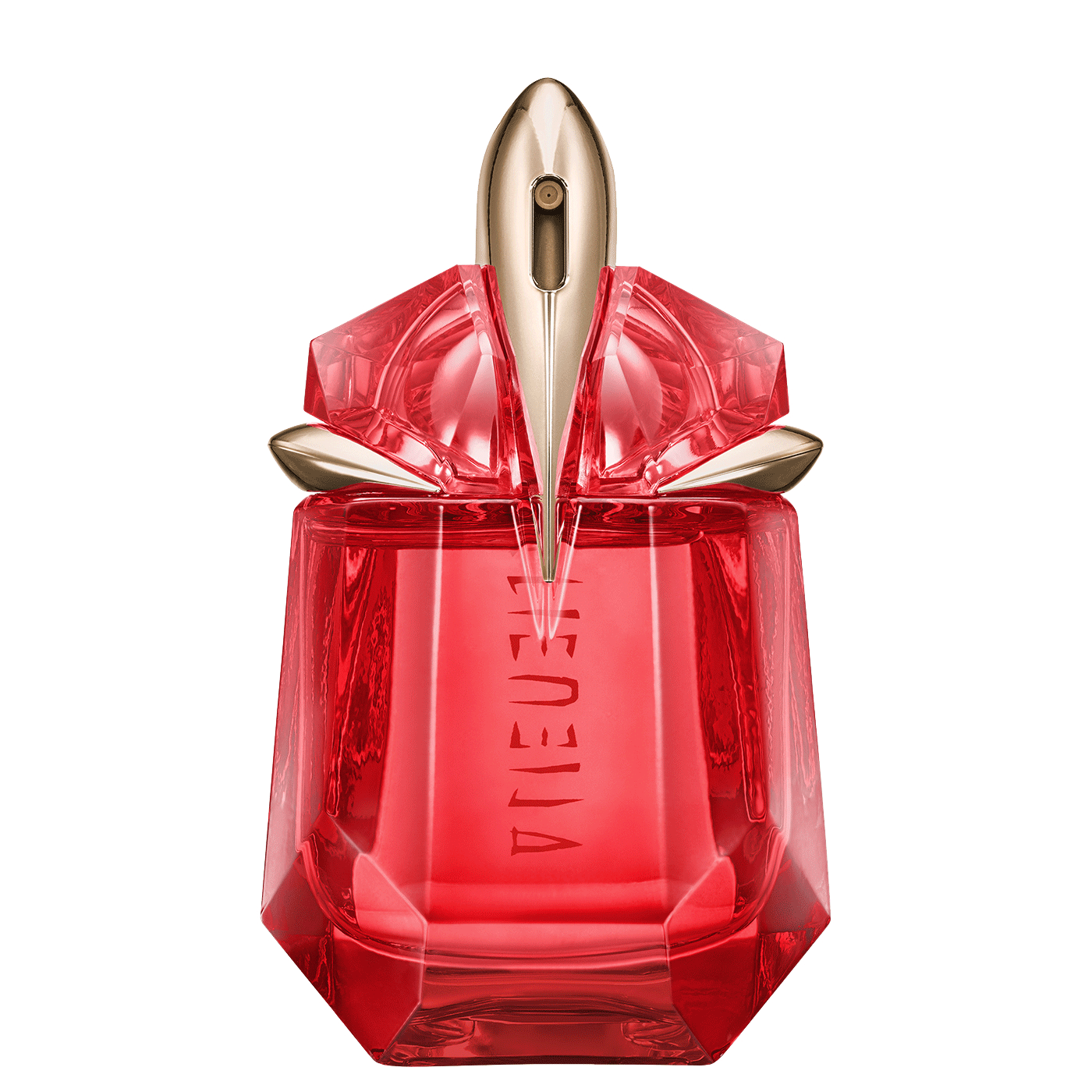 alien perfume orange bottle