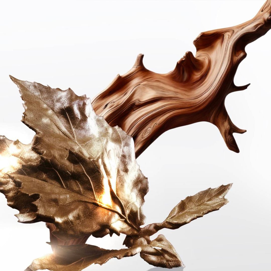 Golden patchouli and praline accord ingredient shot, showcasing the sensual and ultra-feminine base notes of Mugler Angel Perfuming Shower Gel